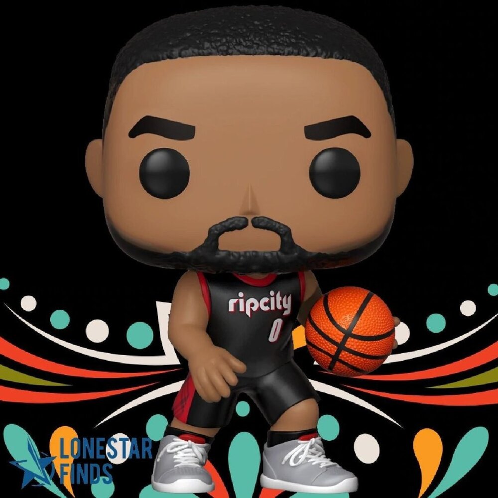 Funko POP! NBA Basketball Damian Lillard Portland Trailblazers City Edition Figu